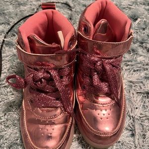 Voovix Kids LED Light up Sneaker USB Charging Flashing High-top -toddler US 9.5